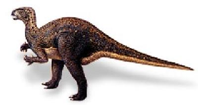 FOTOIguanodon en parcha bípeda.