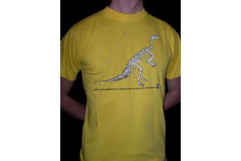 Camiseta dinosaurio amarilla