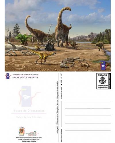 Postal Museo de Dinosaurios