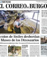 Cientos de fósiles desbordan el Museo de Dinosaurios
