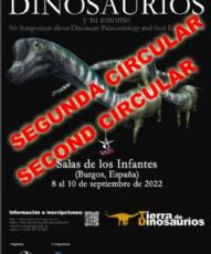 SEGUNDA CIRCULAR IX JORNADAS INTERNACIONALES DE DINOSAURIOS