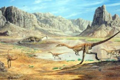 Exposición Láminas de Dinosaurios de John SIBBICK