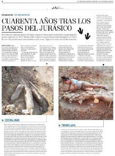 Noticias externas TIERRA DE DINOSAURIOS | dinosaurios,paleontologia,salas de  los infantes, burgos, españa, museo | Fundación Dinosaurios Castilla y León