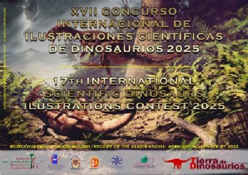 XVII CONCURSO INTERNACIONAL DE ILUSTRACIONES CIENTFICAS DE DINOSAURIOS 2025