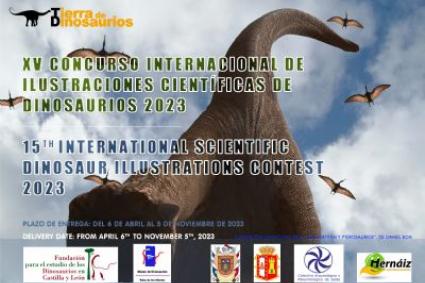 XV CONCURSO INTERNACIONAL DE ILUSTRACIONES CIENTÍFICAS DE DINOSAURIOS 2023