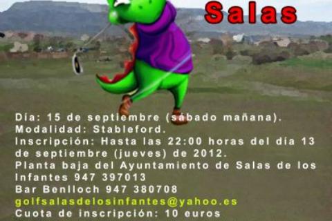 VII Torneo de Golf Dinosaurios Salas (15 de septiembre 2012)