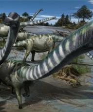 Europatitan eastwoodi un nuevo dinosaurio con un enorme cuello descrito en la Sierra de la Demanda (Burgos)