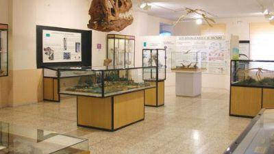 FOTOInterior del Museo de Dinosaurios. Foto de hace años. ECB